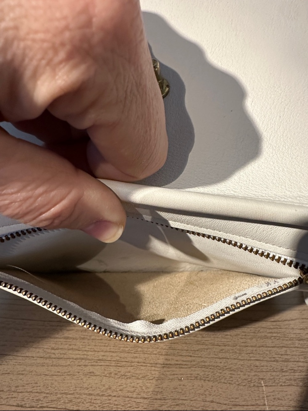 Vintage Coach Legacy Quincy Bag #9919 Bone Glove tanned Leather Crossbody - Picture 13 of 17